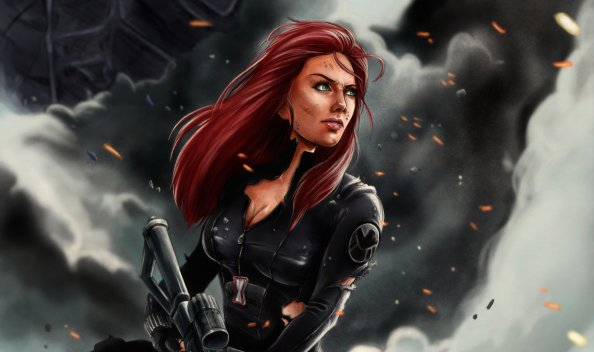 Black Widow 4k Art