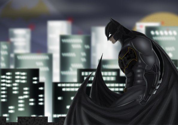 Batman New Art 4k