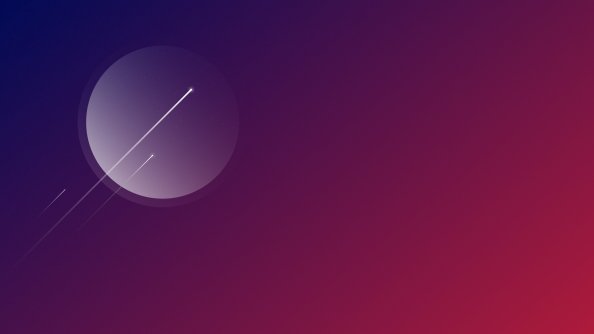 Minimalism Shooting Stars 4k