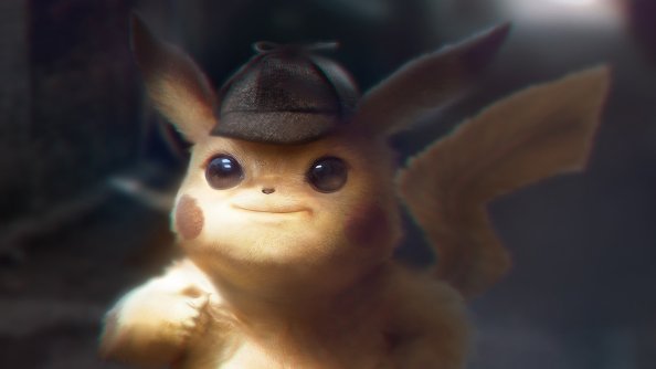 Detective Pikachu Fanart 4k