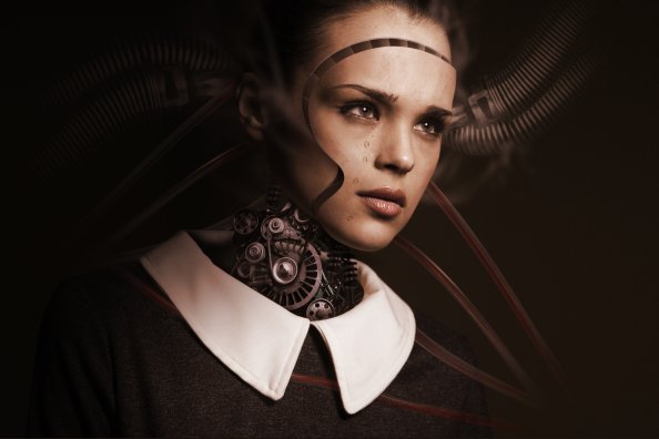 Robot Woman Artificial Intelligence Technology Robotics Girl