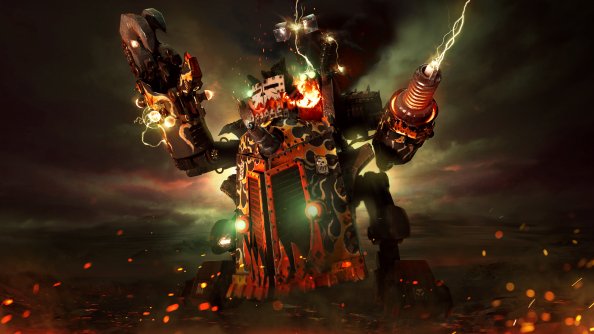 Big Kustom Beauty Da Morkanaut Warhammer 40000 dawn of war III