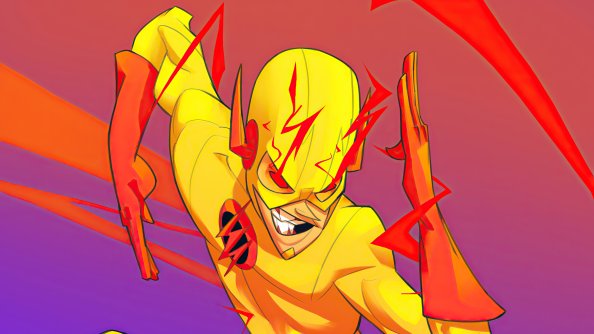 Reverse Flash Art 4k