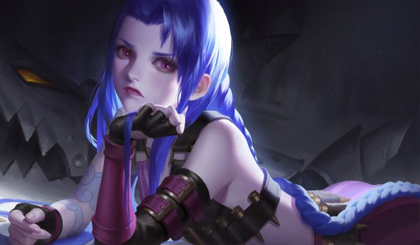 Jinx Lol Fanart 4k