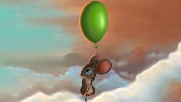 Mouse Balloon Flying 5k