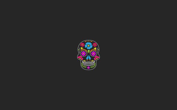 Skull Minimal Artwork