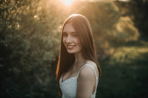 Cute Girl Smiling 4k