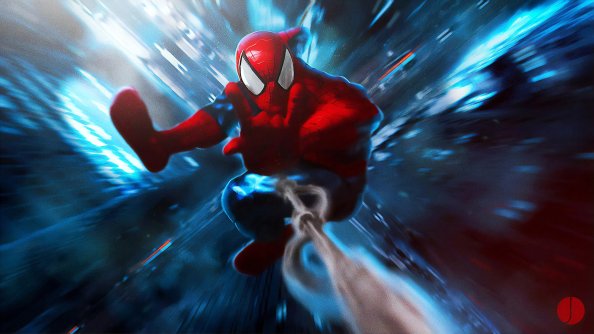 Spiderman Coming Art