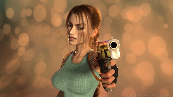 Classic Lara Croft 4k