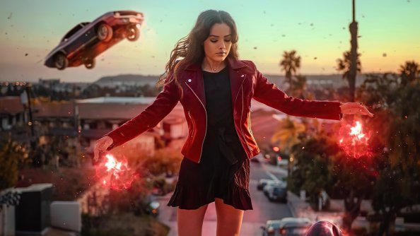 Scarlet Witch Fly With Me 4k