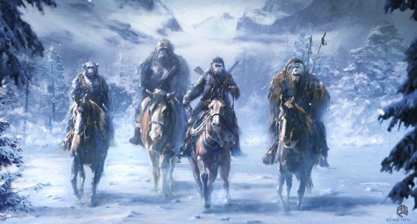 War For The Planet Of The Apes Concept Art 4k