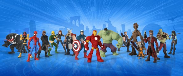 Guardians Of The Galaxy In Marvel Disney Infinity Game