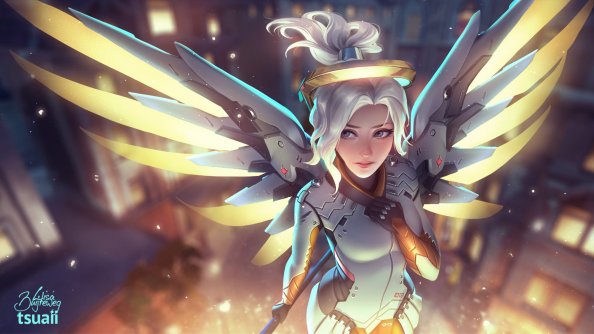 Mercy Overwatch Artwork