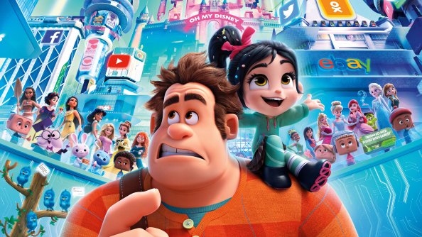 Wreck It Ralph 2 2018 Official Poster 8k