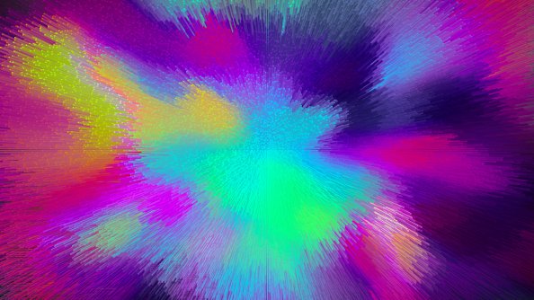 Abstract Colorful Wave 5k