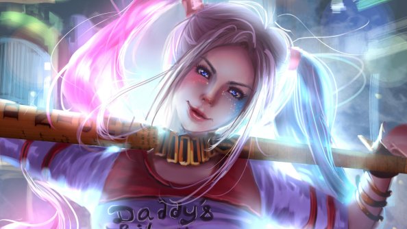 Cute Harley Quinn Artwork