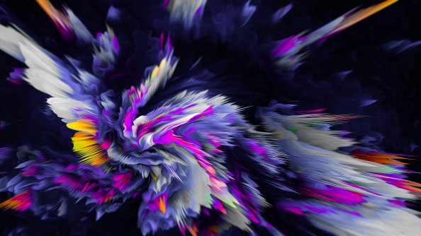 Flower Birth Abstract 8k