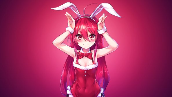 Shakugan Usagi No Shana Bunnygirl 4k