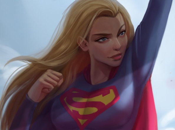 Cute Supergirl Artwork