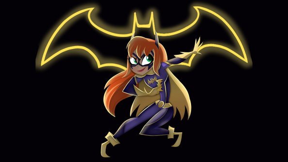 Batgirl Gotham Knights Dark Minimal 4k