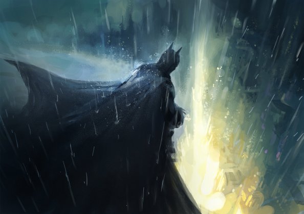 The Bat Man Art
