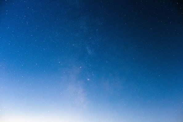 Blue Sky With Stars 5k
