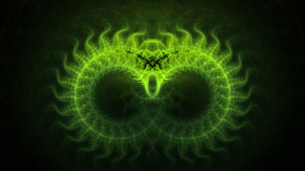 Digital Art Abstract Green