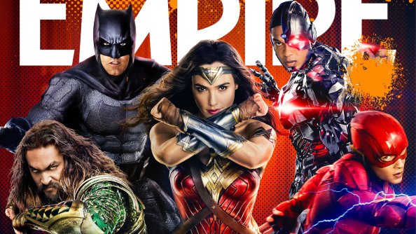 Justice League Empire Magazine Cover