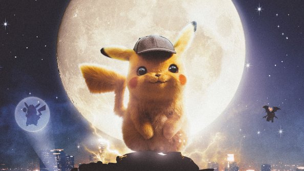 Pokemon Detective Pikachu Poster 5k