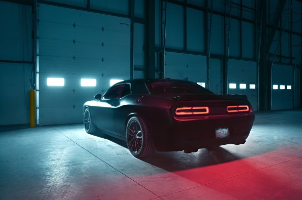 Dodge Challenger Srt Hellcat Rear