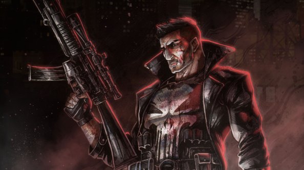 The Punisher 4k Art