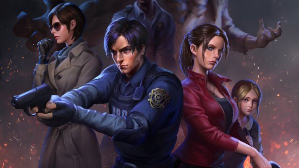 Resident Evil 2 Art