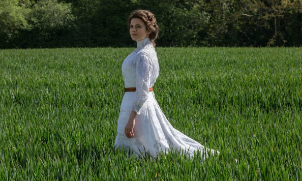 Hayley Atwell In White Dress