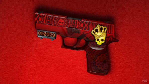 Skull Gun 4k