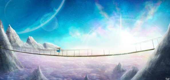 Supernova Anime Landscape