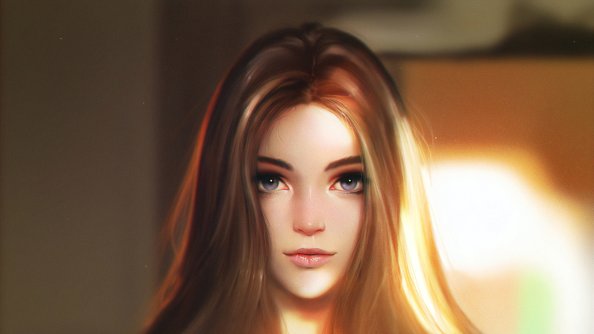 Afternoon Light On Face