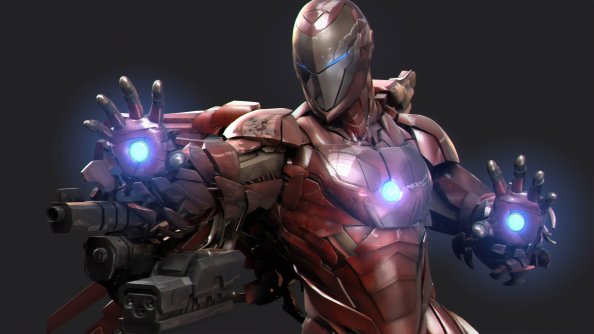 Art New Iron Man 4k