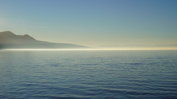Lake Nature Fog Water Mountains Mist Scenic