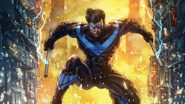 4k Nightwing Artwork