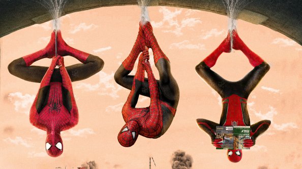 Spider Verse Tobey Maguire Tom Holland Andrew Garfield
