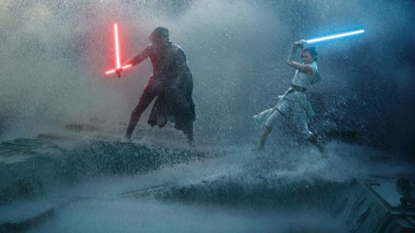 Rey Vs Kylo Ren Star Wars The Rise Of Skywalker