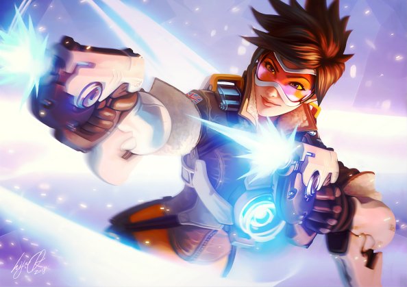 Tracer Overwatch Artworks