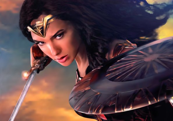 Wonder Woman 4k New Digital Artwork