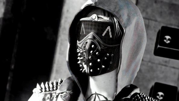 Wrench Watch Dogs 2 Monochorme 4k