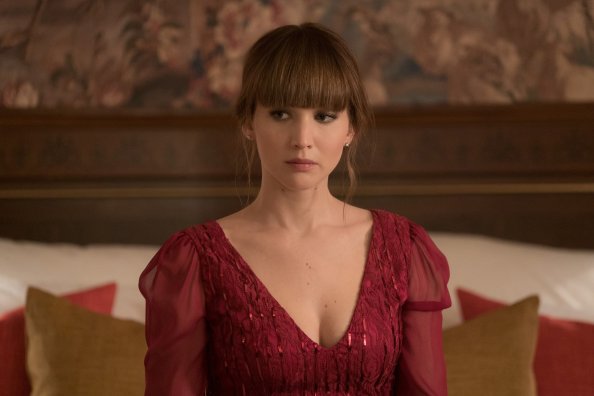 Jennifer Lawrence In Red Sparrow Movie 4k