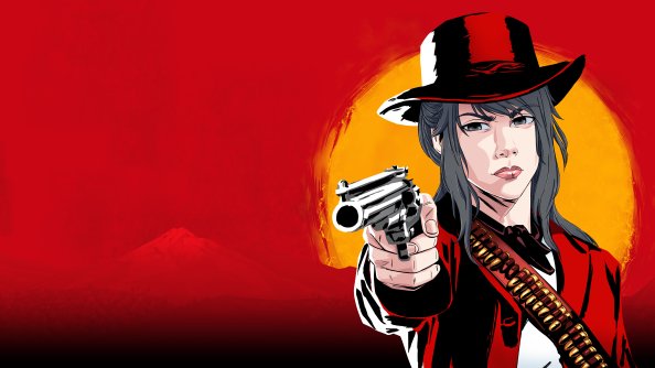 Ayano In RDR2 5k