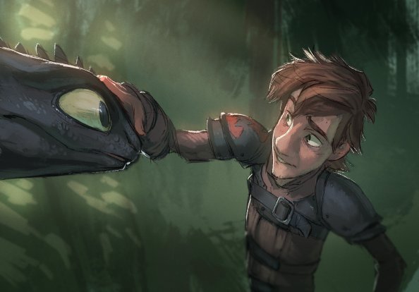 Toothless And Minion Sketch Art