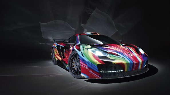 Mclaren Colorful Art
