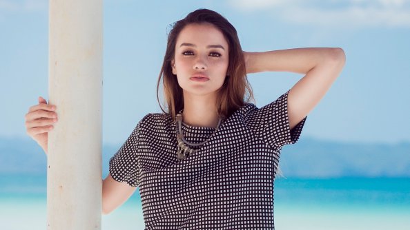 Model Photoshoot On Beach