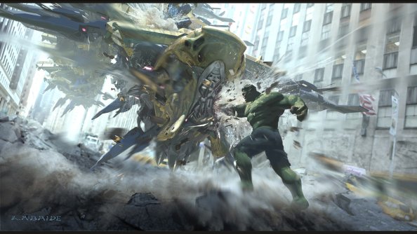 The Avengers Leviathan Vs Hulk